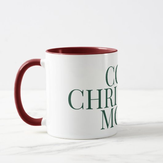 Cozy Christmas Mood, Aesthetic Coffee Mug Mok (Links)