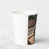 Cozy Christmas Mood Settles Papieren Bekers (Rechts)