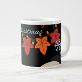 Cozy Christmas Mug | Hot Cocoa & Holiday Cheer Cup Grote Koffiekop (Voorkant rechts)