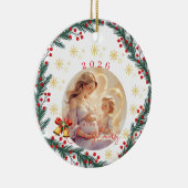 Cozy Christmas Ornaments Keramisch Ornament (Rechts)