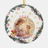 Cozy Christmas Ornaments Keramisch Ornament (Voorkant)