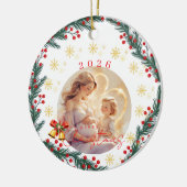 Cozy Christmas Ornaments Keramisch Ornament (Links)