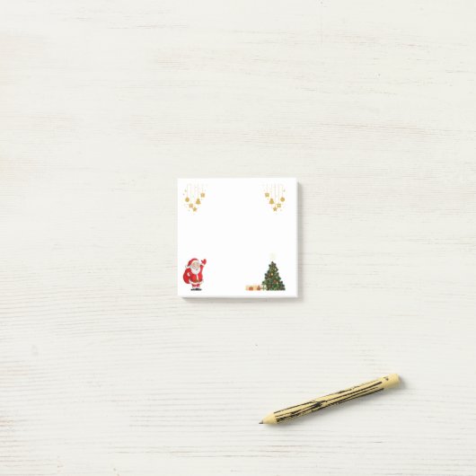 Cozy Christmas Post-It Notes (Op bureau)