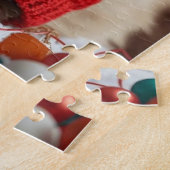 Cozy Christmas Ragdoll Cat Personalized  Legpuzzel (Zijkant)