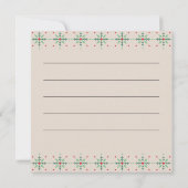 Cozy Christmas Stockings Card – Festive Holiday Gr (Achterkant)