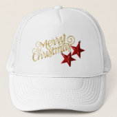 Cozy Christmas Sweatshirt with Santa Claus Design Trucker Pet (Voorkant)