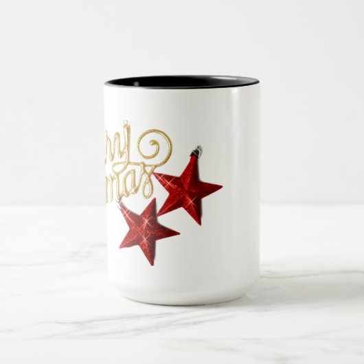 Cozy Christmas t tshirt with Santa Claus Design Mok (Midden)