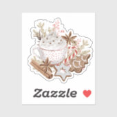 Cozy Christmas Treats Sticker (Vel)