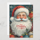 Cozy Christmas Wishes Feestdagenkaart (Voorkant / Achterkant)