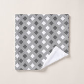Cozy Classic Pset Light Grey Bathroom Towel set Bad Handdoek (Wasdoekje)