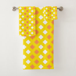 Cozy Classic Pset Yellow Bathroom Towel set Bad Handdoek