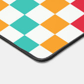 Cozy classroom diagonal checkerboard pattern bureaumat (Hoek)