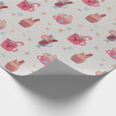 Cozy Cocoa Cadeaupapier (Hoek)