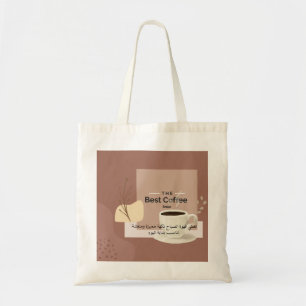 Cozy Coffee & Book Aesthetic Boodschaptas - Warm A Tote Bag