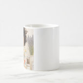 Cozy Coffee Morning Girl Mug – AI Art Koffiemok (Center)