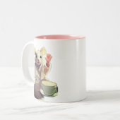 Cozy Coffee Mouse mok (Voorkant links)