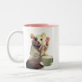 Cozy Coffee Mouse mok (Links)