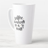 Cozy Coffee Quote Latte Mug Mok (Linkerhoek)