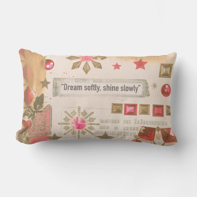 Cozy Coffee Shine – Licht Editie Kussen (Voorkant)