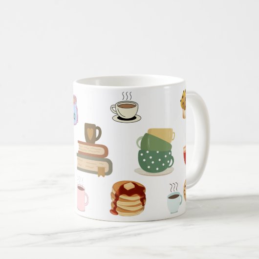 Cozy & Coffee Treats Illustrated Collection Koffiemok (Voorkant rechts)