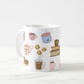 Cozy & Coffee Treats Illustrated Collection Koffiemok (Voorkant links)