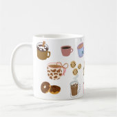 Cozy & Coffee Treats Illustrated Collection Koffiemok (Links)