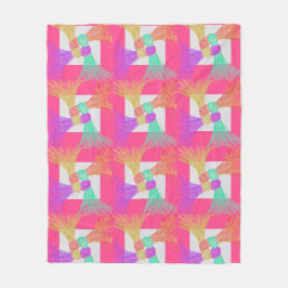 Cozy Colorful Fleece Blanket 50" x 60" Deken