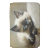 Cozy Companion Siamese Kitten Badmat (Voorkant Verticaal)