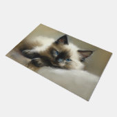 Cozy Companion Siamese Kitten Deurmat (Schuin)