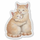  Cozy Companions Collection - Cats Sticker (Voorkant)