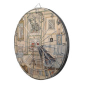 Cozy Corner (door Carl Larsson) Dartbord (Voorkant Rechts)