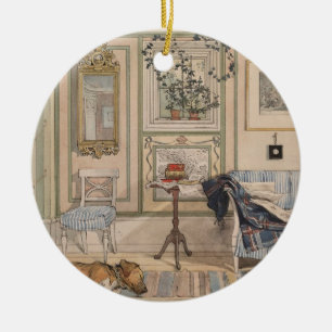 Cozy Corner (door Carl Larsson) Keramisch Ornament