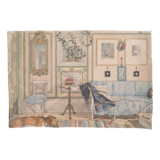 Cozy Corner (door Carl Larsson) Kussensloop (Voorkant)