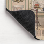 Cozy Corner (door Carl Larsson) Muismat (Hoek)