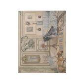 Cozy Corner (door Carl Larsson) Notitieblok (Linkerzijde)