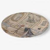 Cozy Corner (door Carl Larsson) Papieren Bordje (Gekanteld)