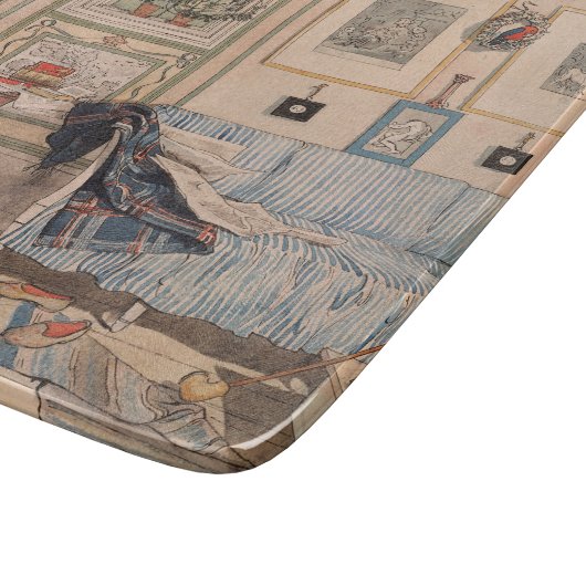 Cozy Corner (door Carl Larsson) Snijplank (Hoek)