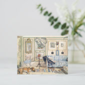 Cozy Corner van Carl Larsson Briefkaart (Staand voorkant)
