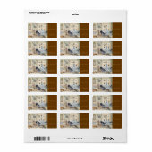 Cozy Corner van Carl Larsson Etiket (Full Sheet)