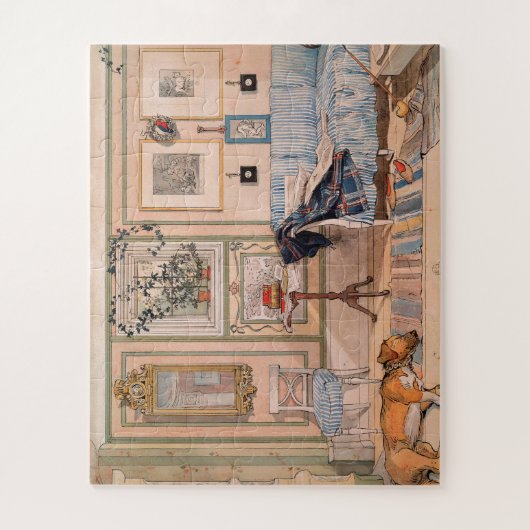 Cozy Corner van Carl Larsson Legpuzzel (Verticaal)