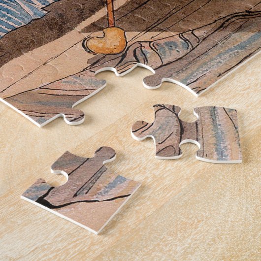 Cozy Corner van Carl Larsson Legpuzzel (Zijkant)