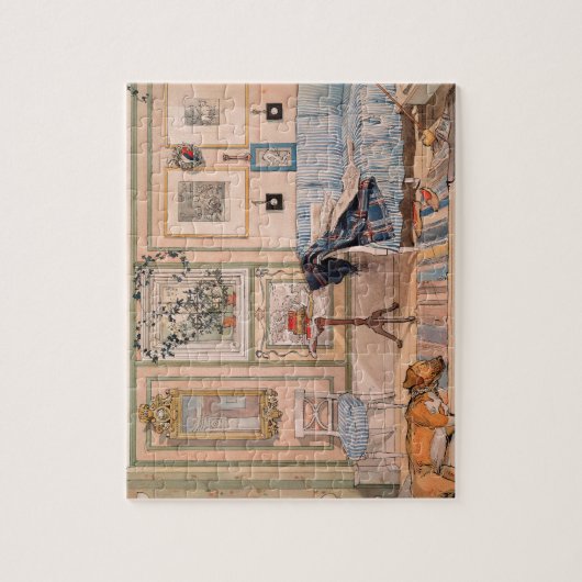 Cozy Corner van Carl Larsson Legpuzzel (Verticaal)
