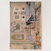 Cozy Corner van Carl Larsson Legpuzzel (Verticaal)
