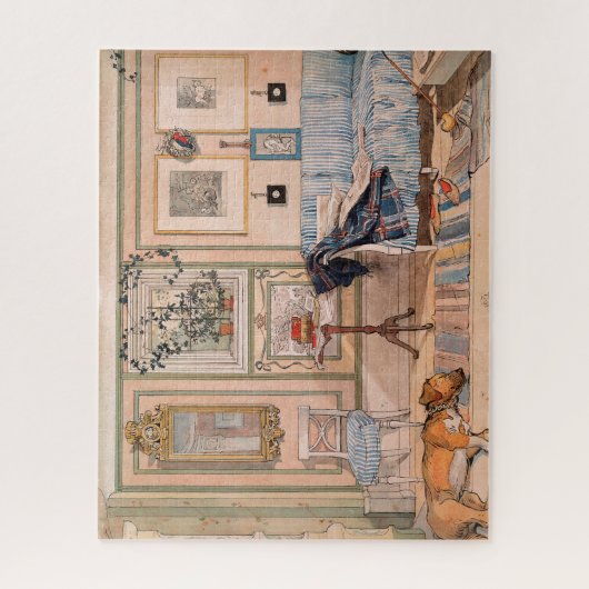 Cozy Corner van Carl Larsson Legpuzzel (Verticaal)