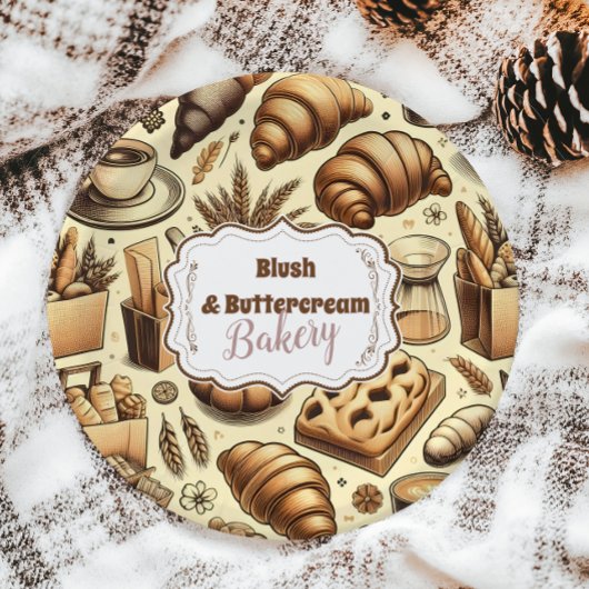 Cozy Cottage Baking Papieren Bordje