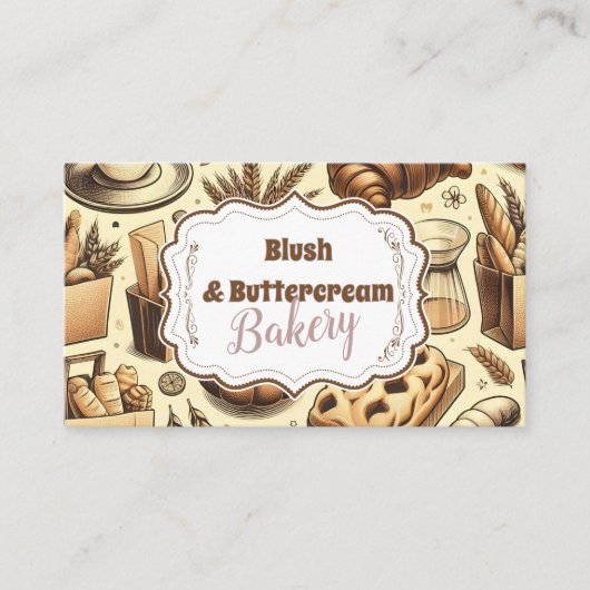 Cozy Cottage Baking Visitekaartje (Voorkant)