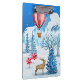 Cozy Cottage In Winter Wonderland Klembord (Rechts)