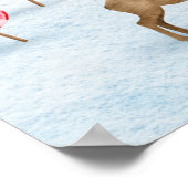 Cozy Cottage In Winter Wonderland Poster (Hoek)