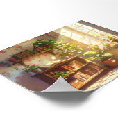 Cozy Cottage Interior Scene Poster (Hoek)