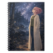 Cozy Cottage Spiral Notebook Notitieboek (Voorkant)